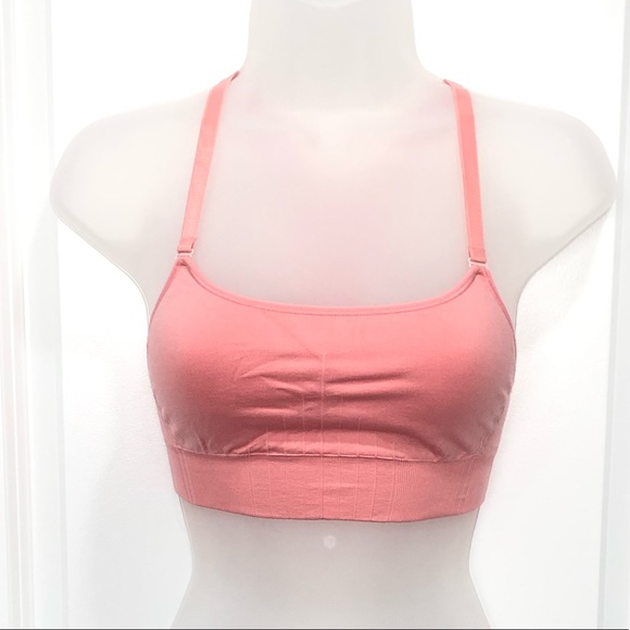 Champion c9 Seamless Sports Bra - XS - Peach/Pink - Picture 3 of 9